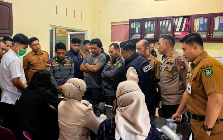 Tes Urine Kantor Desa di Kecamatan Bengkalis Dua Orang Positif Narkoba