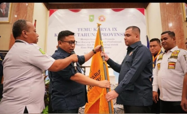 Muhammad Rahul terpilih sebagai ketua Karang Taruna Riau 