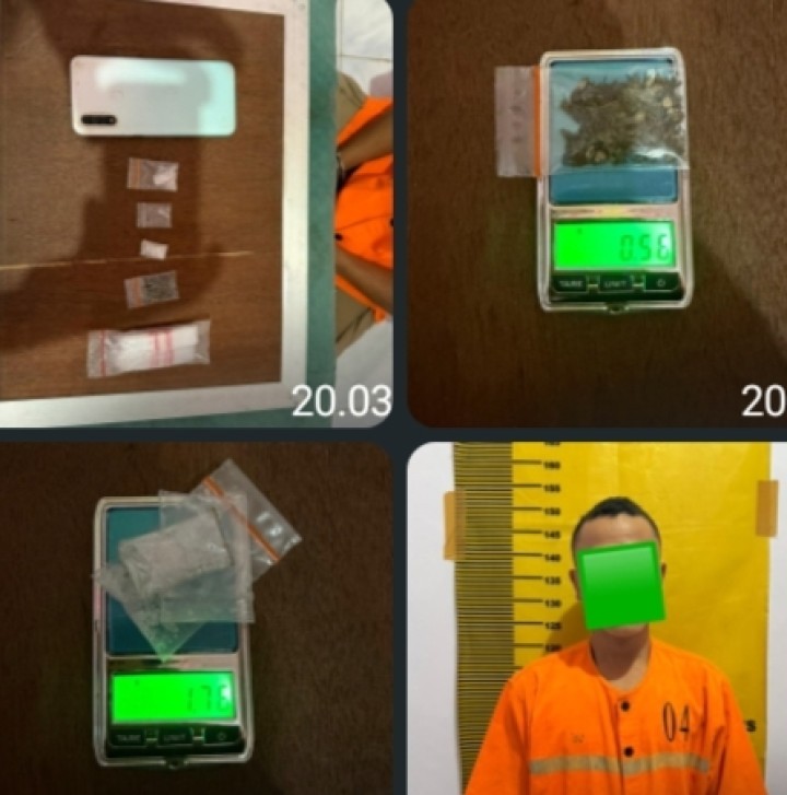 Polres Bengkalis Amankan Pengedar Sabu di Kecamatan Mandau