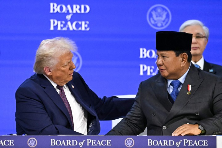 Presiden AS Donald Trump dan Presiden Prabowo Subianto. Sumber: Internet