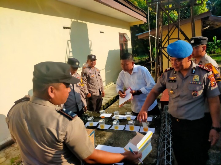 Nihil Narkoba, Sipropam Polres Siak Pastikan Personel Bersih
