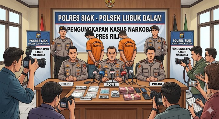 Operasi Antik 2026, Polsek Lubuk Dalam Tangkap Pengedar Sabu