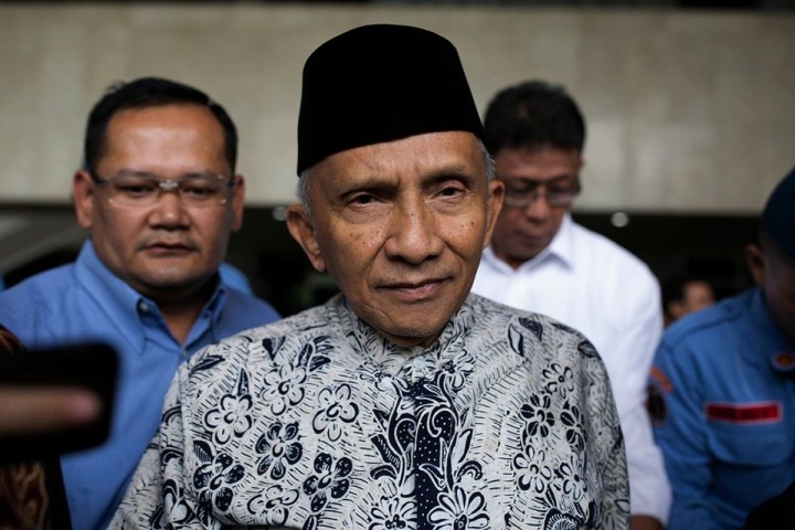 Politisi senior Amien Rais. Sumber: kompas.com