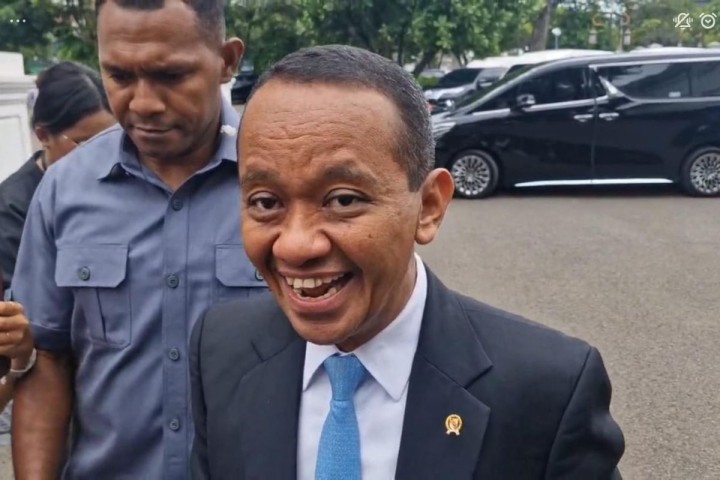 Menteri Energi dan Sumber Daya Mineral (ESDM) Bahlil Lahadalia. Sumber: Internwt