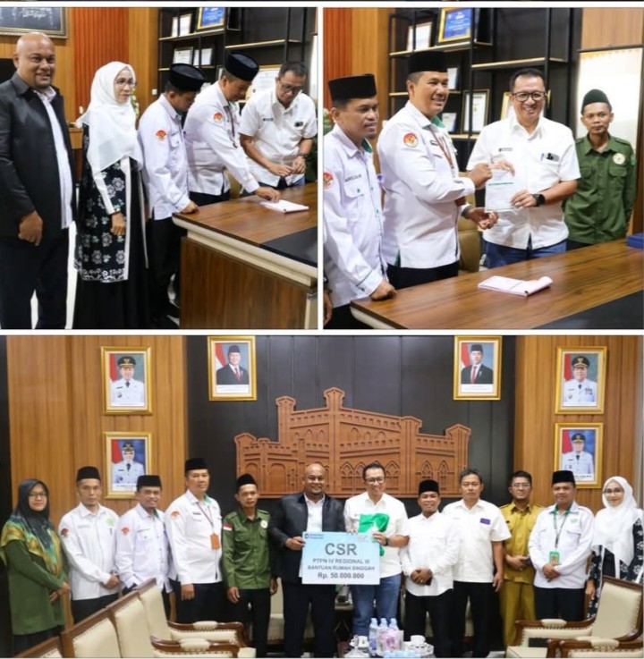 BWI dan Wabup Siak Bahas Penguatan Wakaf Produktif