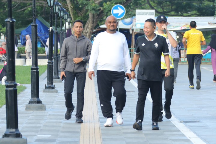 Polres Siak Gelar Lomba Maraton 8 Kilometer Keliling Kota Siak
