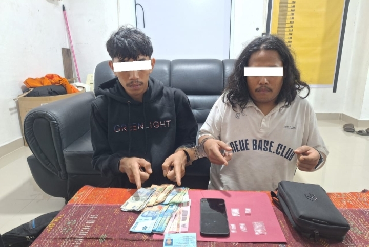 Dua Pelaku Penyalahgunaan Sabu Ditangkap di Mandau