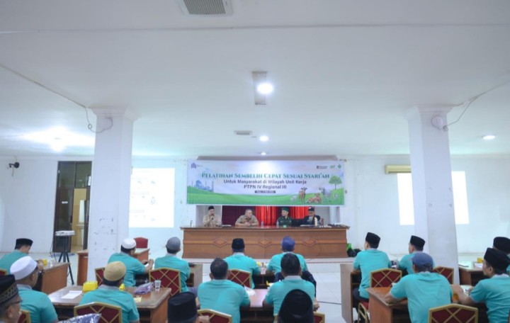 Jelang Idul Adha, PTPN IV Latih 50 Petugas Profesional Bersyariah di Riau