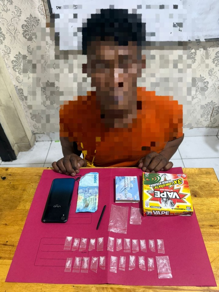 Resahkan Warga, Bandar Sabu di Jalan Lintas Pekanbaru-Duri Akhirnya Dibekuk