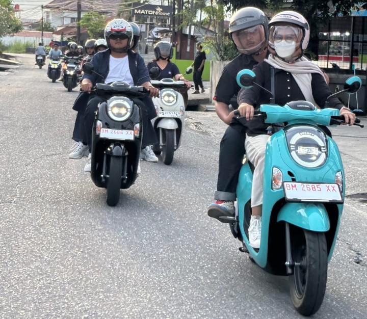 Scoopy Your Mode, Your Ride Jadi Ajang Quality Time Seru Bersama Komunitas Riscoc di Pekanbaru