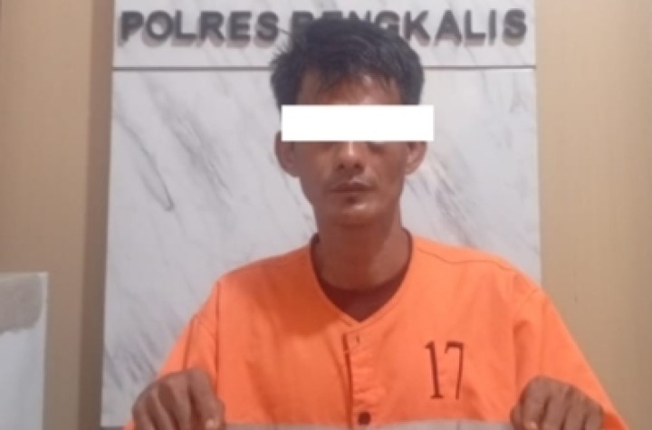 Polsek Pinggir Tangkap DPO Narkoba di Kelurahan Titian Antui