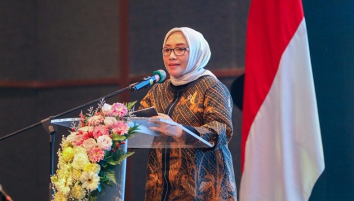 Menteri Pemberdayaan Perempuan dan Perlindungan Anak (PPPA) Arifah Fauzi. Sumber: SinPo