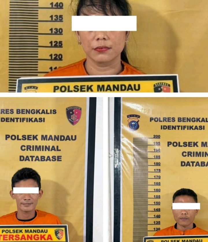 Satu Wanita dan Dua Pria Ini Diringkus Polisi Saat Kosumsi Sabu