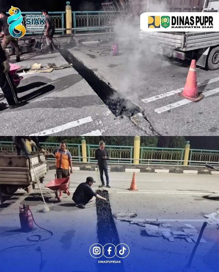 Expansion Joint Jembatan Tengku Agung Sultanah Latifah Diganti, Keselamatan Pengguna Jadi Prioritas
