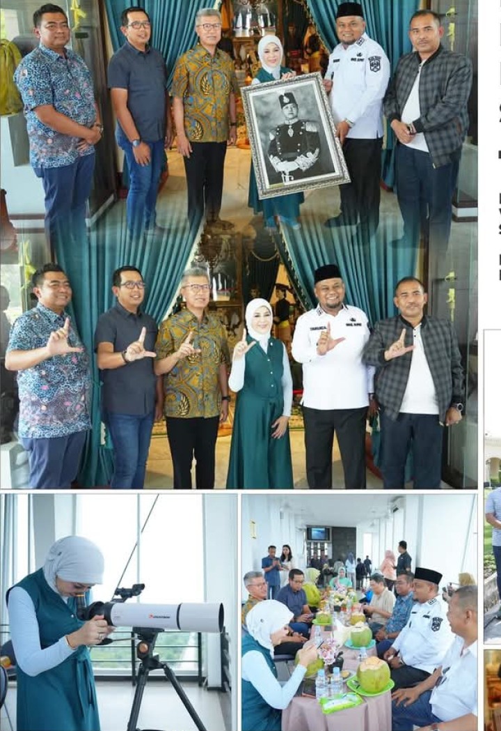 Wakil Bupati Siak Terima Kunjungan Komisaris Bank Mandiri di Kabupaten Siak