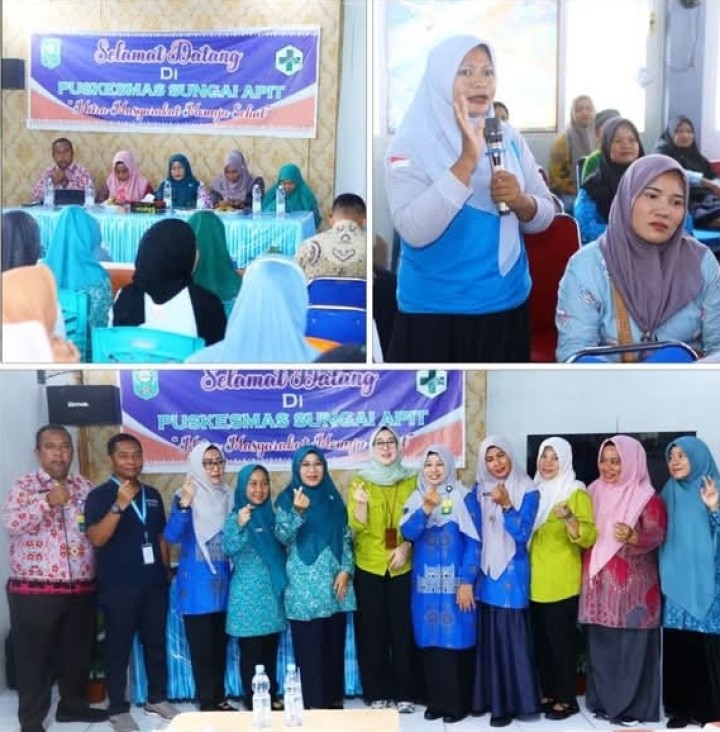 Ketua TP PKK Siak Buka Monitoring dan Evaluasi Program Imunisasi Bersama UNICEF