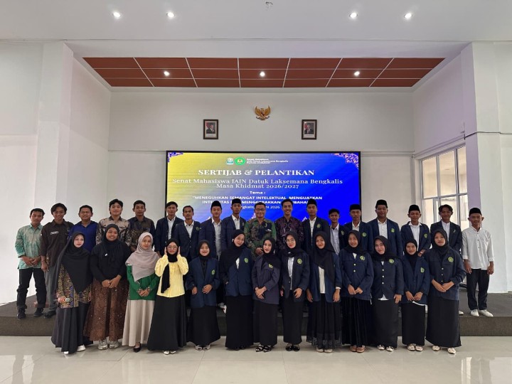 Kepengurusan SEMA IAIN Datuk Laksemana Bengkalis Priode 2026-2027 Dilantik