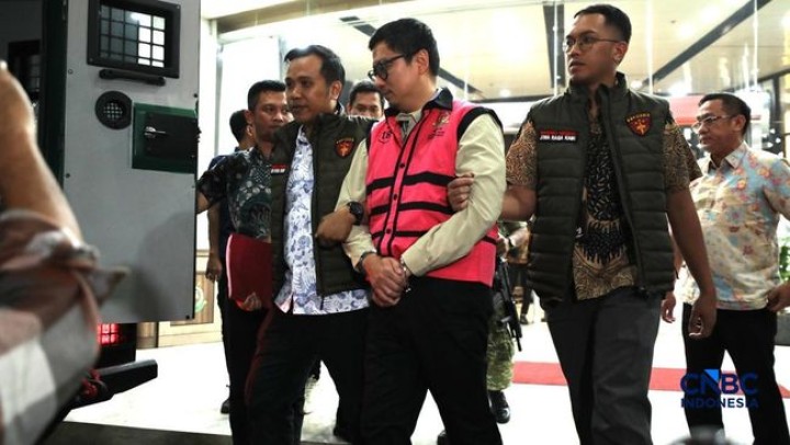 Tersangka korupsi MBG Andri Mulyono. Sumber: CNBC