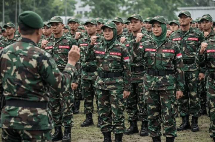 Ilistrasi Komponen Cadangan (Komcad). Sumber: Internet