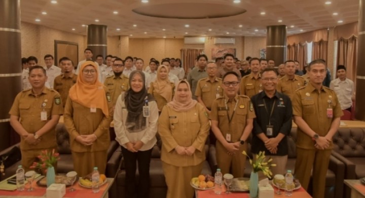 Bupati Bengkalis Terima Audiensi Kantor Pelayanan Pemenuhan Gizi Provinsi Riau