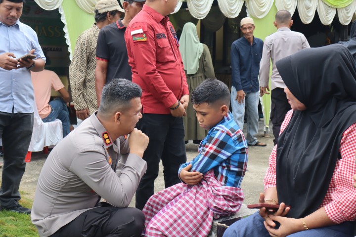Jelang HUT Bhayangkara ke-80, Polres Bengkalis Gelar Sunatan Massal Gratis