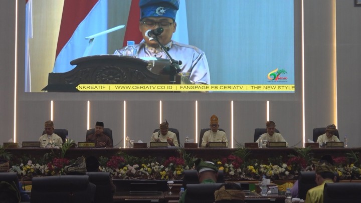 DPRD Kabupaten Indragiri Hilir menggelar Rapat Paripurna Istimewa dalam rangka memperingati Milad ke-61 Kabupaten Indragiri Hilir.