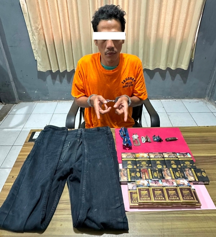 Kabur ke Dumai, Pelaku Curat di Bekuk Polsek Rupat Utara