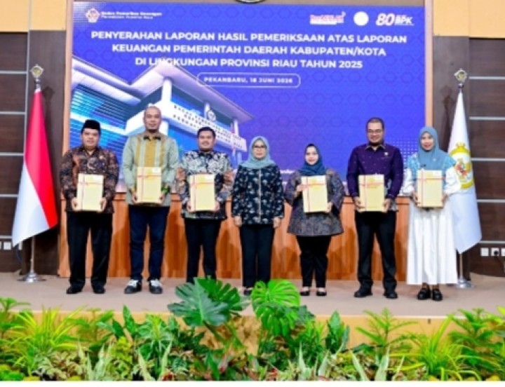 Tiga Belas Kali, Bengkalis Kembali Dapatkan Prestasi Dari BPK RI