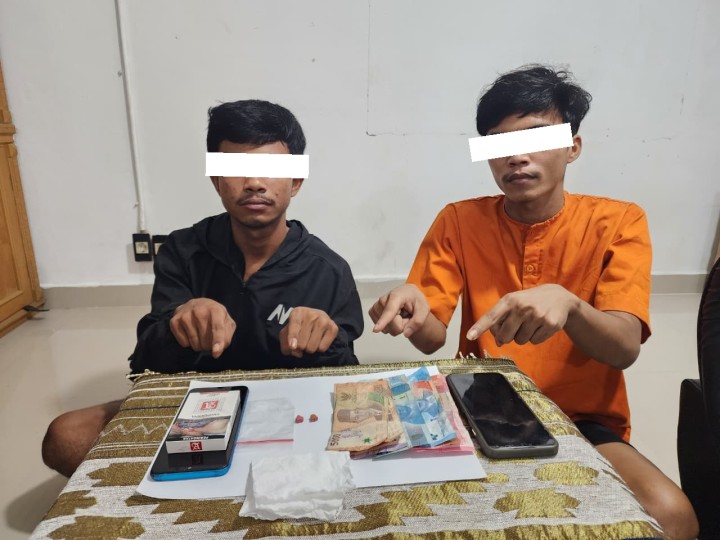 Dua Pemuda Diringkus Terlibat Kasus Penyalahgunaan Narkoba