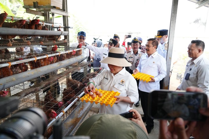 Manfaatkan 135 Hektar Lahan, Produktif, Lapas Nusakambangan Dapat Apresiasi dari Titiek Sueharto