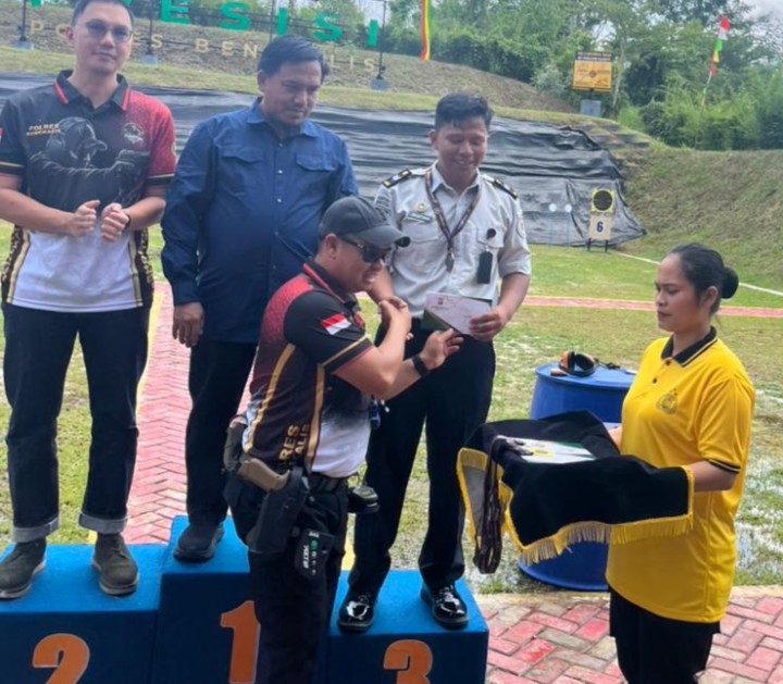 Lapas Bengkalis Raih Juara III Saat Ikuti Turnamen Nembak Polres Bengkalis