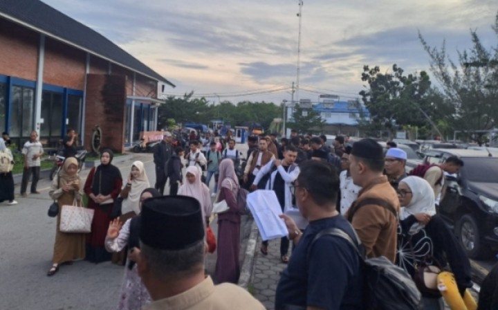 107 Peserta Kafilah Asal Kabupaten Bengkalis Menuju Kuansing