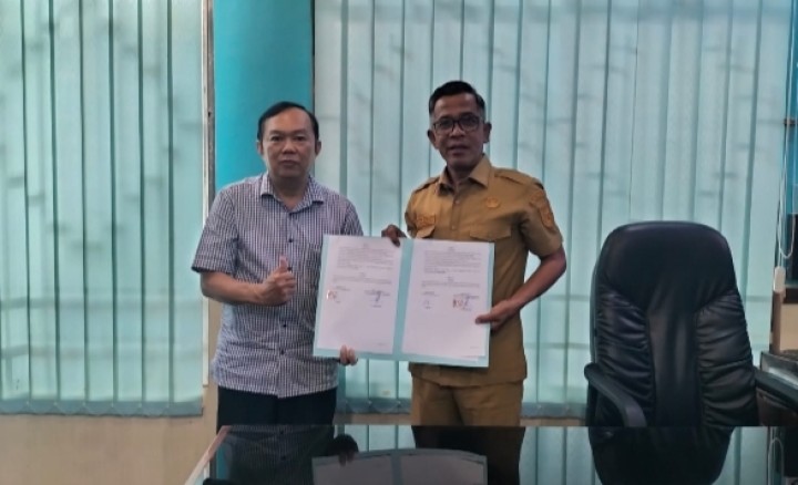 Dukcapil Bengkalis Jalin Kerja Sama Mitra Usaha Lokal Demi Optimalkan Pemanfaatan KIA