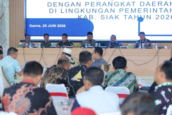 Forkopimda Siak Bahas Isu Strategis, Wabup Tekankan Pentingnya Kolaborasi