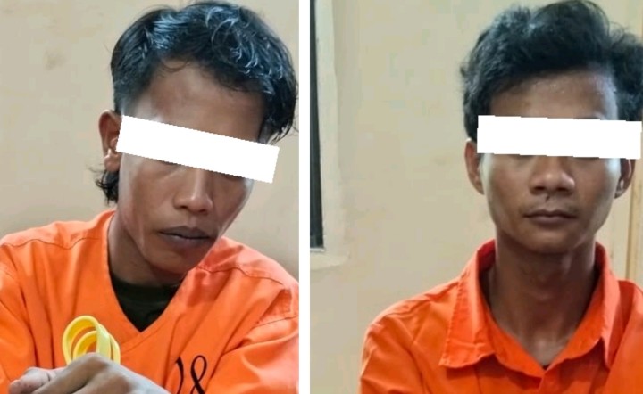 Dua Pelaku Narkoba Dibekuk Polsek Siak Kecil