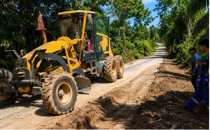Dukung Aksesibilitas Warga, RAPP Bantu Perbaikan Jalan di Segati dan Langgam