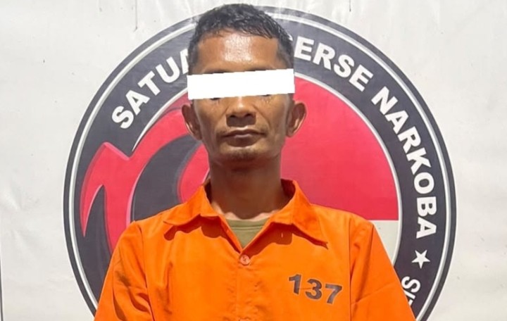 Pengedar Sabu Dikelapapati Tengah Dibekuk Satnarkkoba