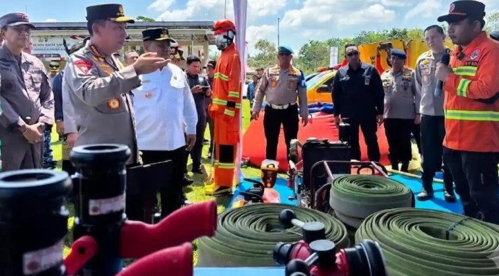 Kapolri Apresiasi Sinergi Stakeholder, PTPN IV PalmCo Andalkan Peralatan dan AI Cegah Karhutla