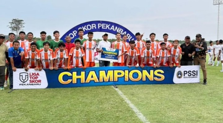 Juara Liga Topskor Riau, SSB PTPN IV Regional III Melaju ke Pentas Nasional