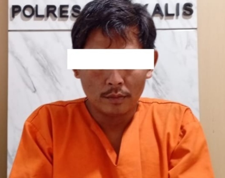 Satu Tersangka Diringkus Polisi dan Barang Bukti 5 Paket Sabu
