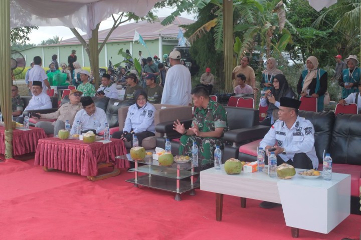 Panen Raya Padi Lumbung Pangan di Bungaraya Perkuat Kemandirian Pangan Masyarakat