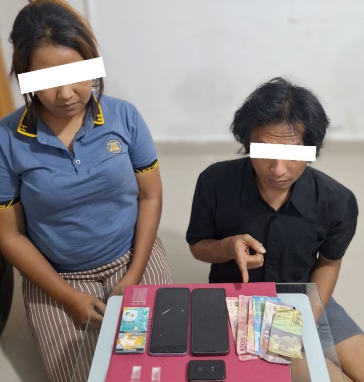 Polsek Mandau Bekuk Dua Pelaku Dalam Kasus Sabu