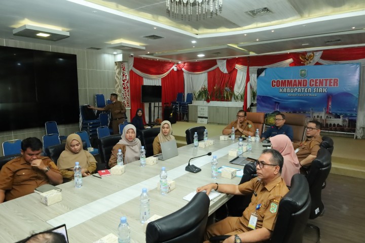 Pemkab Siak Jalani Evaluasi Statistik Sektoral, Perkuat Tata Kelola Data dan Implementasi Satu Data Indonesia