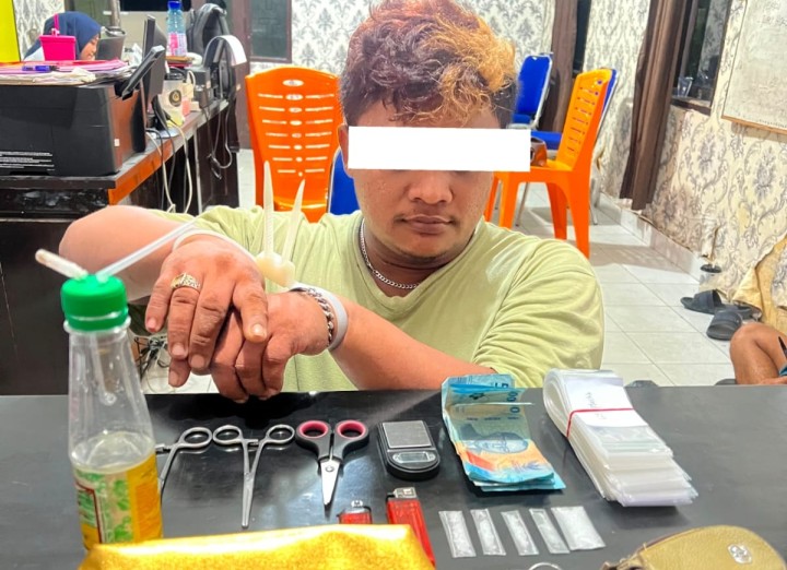 Warga Kelurahan Terkul Rupat Dibekuk Polisi Bersama Sabu Sabu