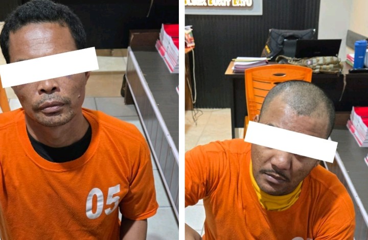 Dua Pelaku Narkoba Dibekuk Polsek Bukit Batu
