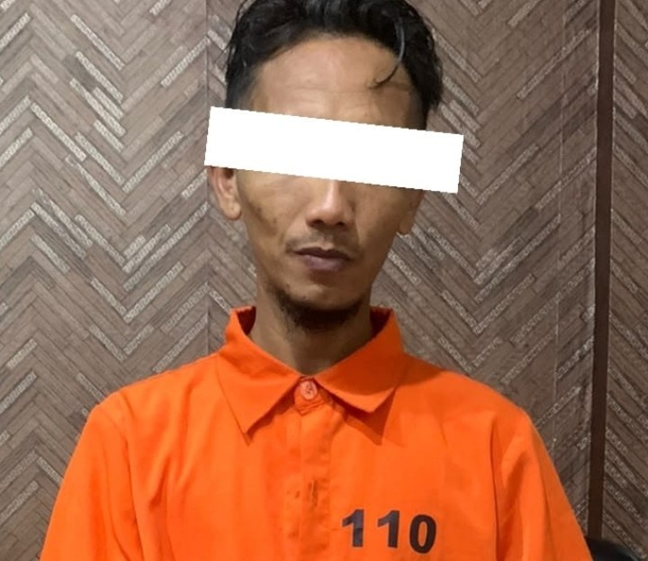 Diduga Pengedar Sabu di Desa Penebal Bengkalis Diringkus Polisi