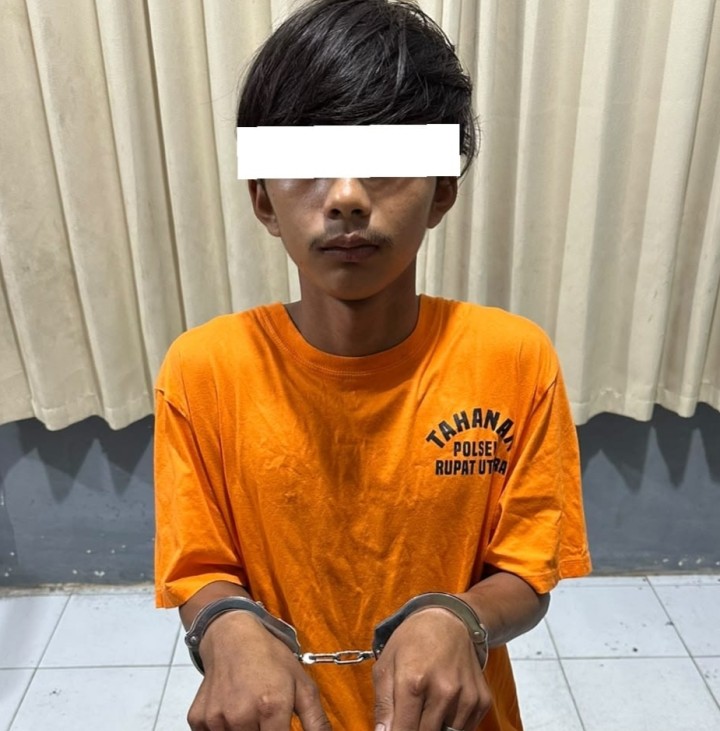Seorang Remaja Ditangkap Polsek Rupat Utara Beserta 2 Paket Sabu
