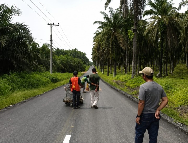 Pemkab Siak Tangani 152,3 Km Jalan Rusak, Gandeng Perusahaan Lewat Program CSR