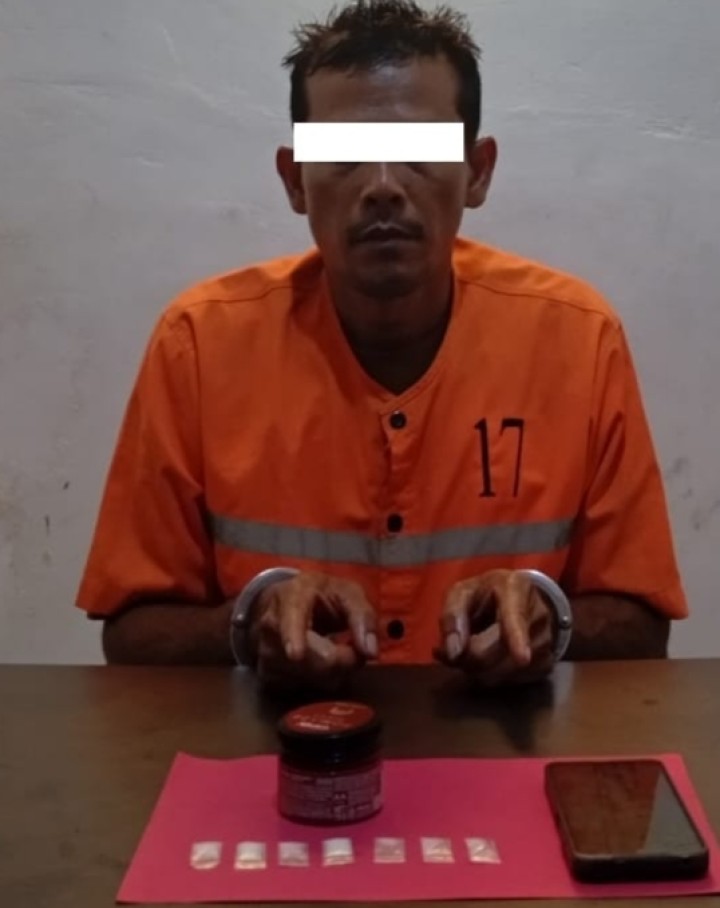 Metode Undercover Buy, Polsek Pinggir Tangkap Pelaku Pengedar Narkoba