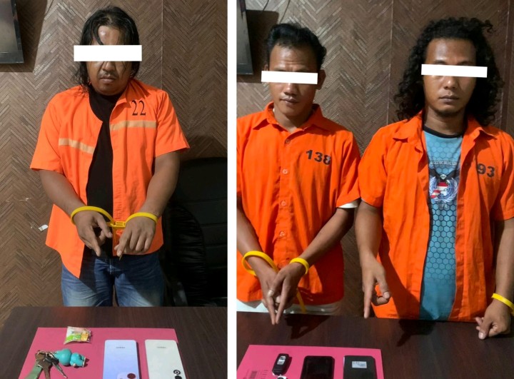 Saat Patroli Gabungan Tiga Pelaku Diringkus Polisi